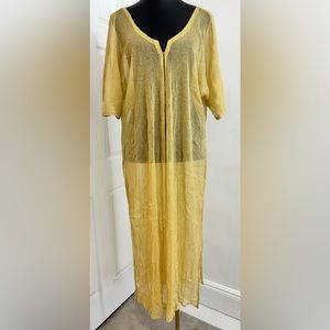 Gold shimmer coverup